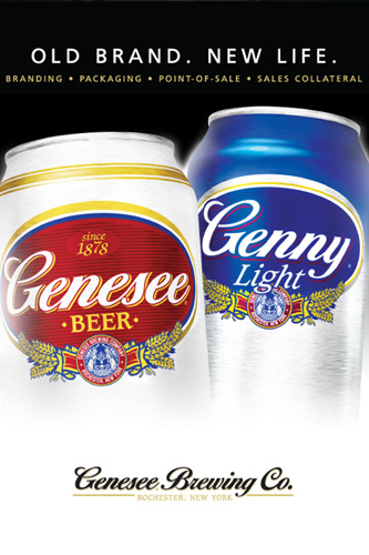 Genesee and Genny Light beers