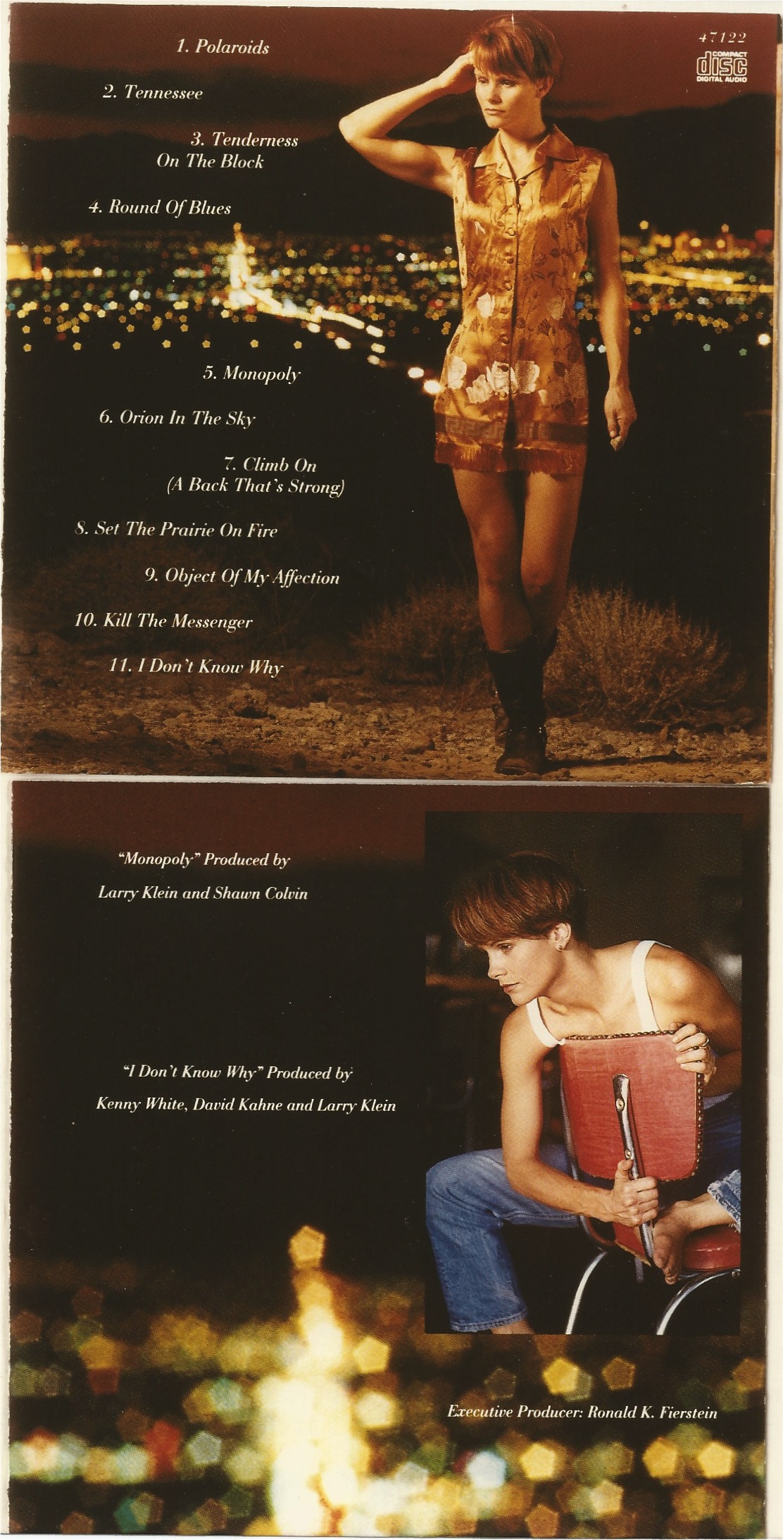 Shawn Colvin Album Cover Photography by EJ Camp