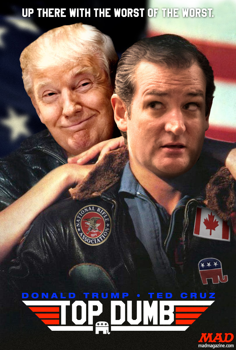 Ted Cruz and Donald Trump