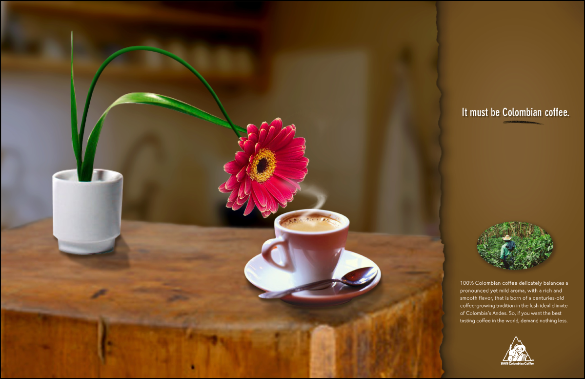 Colombian Coffee Print Ad