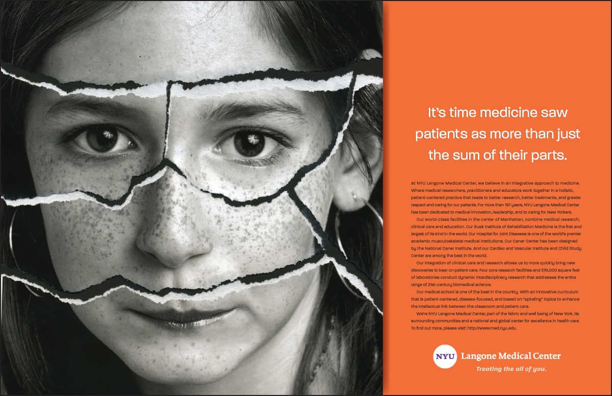 Medical Center Print Ad