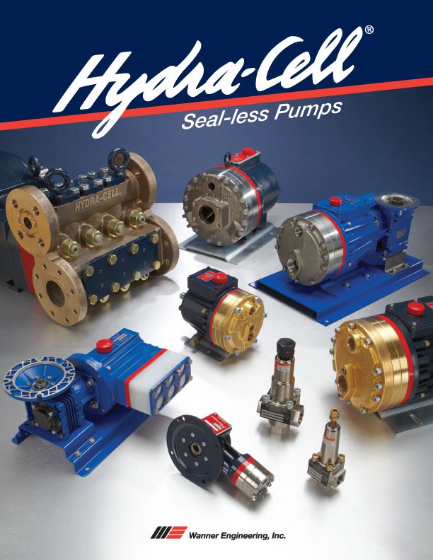 Master catalog for Wanner Engineering line of Hydra-Cell Seal-less Pumps