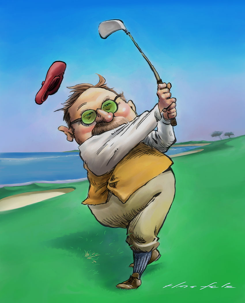 Pebble Beach Golfer