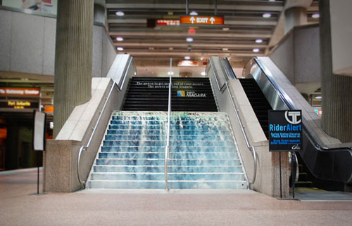 First Niagara Financial Services - Transit Stairway
