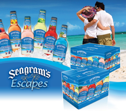 Seagrams Escapes coolers