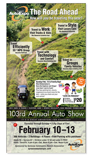 Syracuse Auto Show Advertising